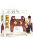 Harry Potter Silicone Case + Thumbsticks Gryffindor Red PS5