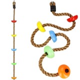 Franghie de catarare pentru copii cu 5 trepte antiderapante, 190 cm