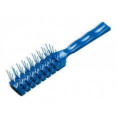 Perie ventilata pentru barber-frizerie-coafura culoare ALBASTRA .