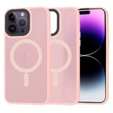 Husa pentru iPhone 14 Pro Max - Techsuit HaloFrost&nbsp;MagSafe Series - Pink