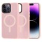 Husa pentru iPhone 14 Pro Max - Techsuit HaloFrost&nbsp;MagSafe Series - Pink