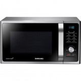 Cuptor cu microunde Samsung MS28F303TAS/OL, 28 l, 1000W, Display, Control digital, Interior ceramic, Argintiu