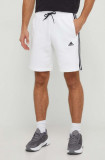 Cumpara ieftin Adidas pantaloni scurți bărbați, culoarea alb IJ8895