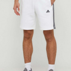 adidas pantaloni scurți bărbați, culoarea alb IJ8895