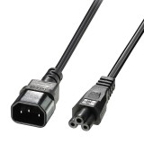 Cablu Lindy C5 to C14 1m negru