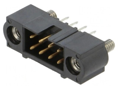 Conector PCB-cablu/PCB soclu tată PIN: 8 Datamate J-Tek THT - Conector PCB-cablu PIN: 8 foto