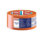 Banda Adeziva PVC Tesa 50mm x 33m, Protectie, Mascare, Constructii, Rezistenta Umiditate si Chimicale