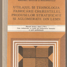 Utilajul si tehnologia fabricarii cherestelei produselor stratificate