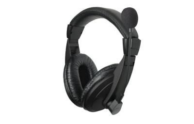 Casti stereo cu microfon Well foto