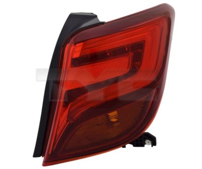 Stop, lampa spate TOYOTA YARIS, 07.2014-05.2017, partea Dreapta, TYC, LED+P21W; fara soclu bec; foto