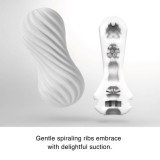 Masturbator Flex Silky White, Tenga