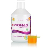 Multivitamine Lichide pentru Femei cu 147 Ingrediente Active: Vitamine, Minerale, Aminoacizi si Verdeturi 500ml