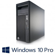 Workstation refurbished HP Z230 Tower, Xeon Quad Core E3-1226 v3, Win 10 Pro foto