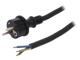 Cablu SCHUKO 10m Negru