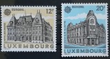BC247, Luxemburg 1990, 2 serii arhitectura, orase (2 poze)