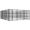 vidaXL Padoc de exterior pentru c&acirc;ini, 450x450x185 cm