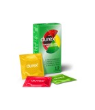 Prezervative cu Arome de Fructe Durex "Tropical Mix Pleasure Fruits" 12 Bucati