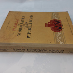 Pasarile in nomenclatura si viata poporului roman - Mihai C. Bacescu, 1960, rs