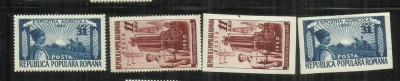 ROMANIA 1951 - EXPOZITIA TEHNICA, INDUSTRIALA SI AGRICOLA, MNH - LP 276 foto