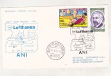 bnk fil Imprimat Zbor Lufthansa Bucuresti Frankfurt 1967-1992
