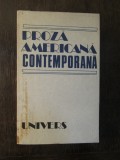 PROZA AMERICANA CONTEMPORANA