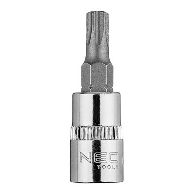 Tubulara 1/4&amp;quot; cu profil TORX TX27 scurta NEO TOOLS 10-326 HardWork ToolsRange foto