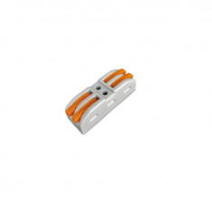 Conector legatura Doza 2 Poli, Dublu, KV223, 32A 600V 0.08-4.0mm2