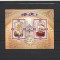 ROMANIA 2005 LP 1690 a LP 1690 b BENEDICT AL XVI lea BLOC + SET MINICOLI MNH