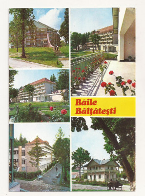 RF21 -Carte Postala- Baile Baltatesti, jud Neamt, circulata 1983 foto