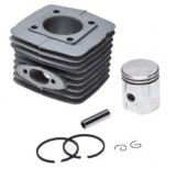 Cilindru Motor Bicicleta 100cc, 49mm, Bolt 10mm - Set Piston, Segmenti, Bolt, Sigurante - Piese Bicicleta Motorizata