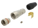 Conector circular HR25 PIN 8 tată drept - Conector circular tată drept