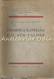L&#039;Estetica Kantiana E Il Suo Valore - Vincenzo De Ruvo