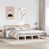 Cumpara ieftin Cadru de pat fără saltea, 180x200 cm, lemn masiv pin