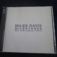 Miles Davis - Milestones _ dublu cd _ Jazz Door (1999 , Germania )
