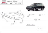 Scut metalic pentru cutie de viteze - manuala Audi Allroad C5 2000-2005