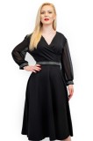 Cumpara ieftin Rochie Eleganta Neagra Laurie - XXL(44)