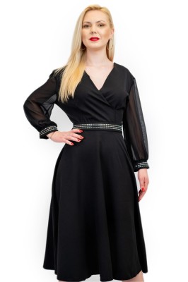 Rochie Eleganta Neagra Laurie - XXL(44) foto
