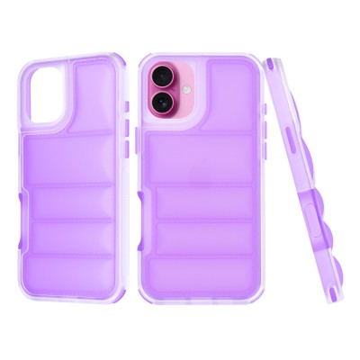 Husa iPhone 16 Plus Techsuit Wave Shield, mov foto
