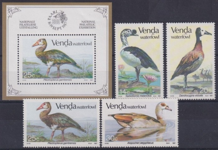 VENDA 1987 FAUNA PASARI ACVATICE