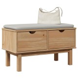 vidaXL Banchetă de hol &bdquo;OTTA&rdquo;, 80x40x45 cm, lemn masiv de pin 4013462