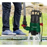 Pompa submersibila pentru apa murdara PARKSIDE 400W 9000L/h pana la 6m, 10 m cablu impermeabil