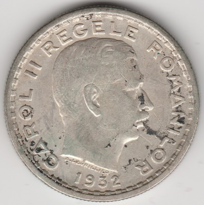 * Moneda 100 lei 1932 foto