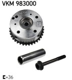 Regulator ax cu came Audi A1, A3; Seat Alhambra, Altea; Skoda Fabia II, Octavia II; VW Beetle, Cc B7 Motor 1.4 FSI, dinti 36, parte montare Partea