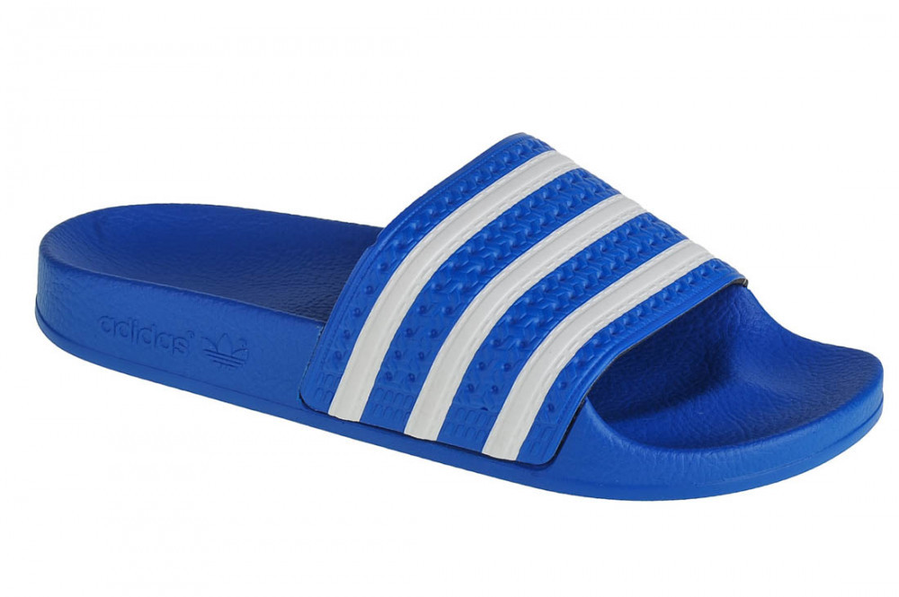 Papuci flip-flop adidas Adilette Slides FX5834 albastru | arhiva Okazii.ro