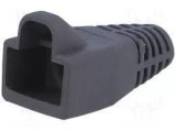 Capac Protectie Mufa RJ45 Well, Negru