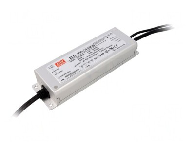 Alimentator LED 100W 48-95VDC 1050mA 180-295VAC foto