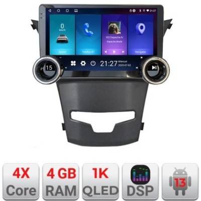 Navigatie Ssangyong Korando 2014-2019 Kit-1159 Edotec 4+64 10.5 inch Incell 1K android Wifi 5Ghz gps internet S CarStore Technology foto