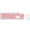 Kit Tastatura Mouse Wireless XO Design KB-05, Roz