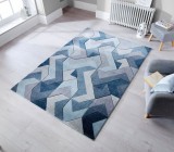 Covor Aurora Albastru 160x230 cm, Flair Rugs