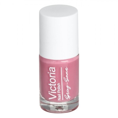 Lac de Unghii, Victoria, Long Lasting, Culoare Roz Bubblegum, Capacitate 6ml foto
